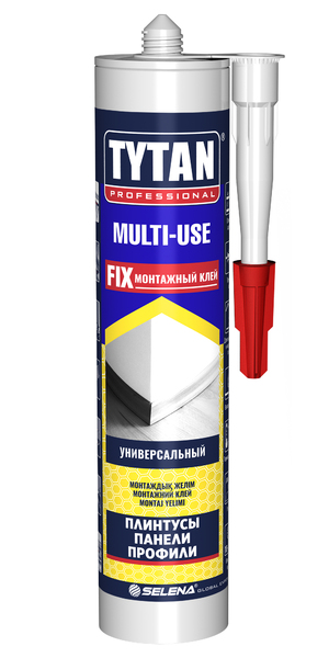 Монтажный клей Tytan Professional MULTI-USE бежевый, 290 мл