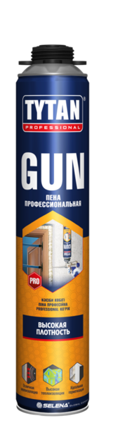 Монтажная пена Tytan Professional GUN, летняя, 750 мл