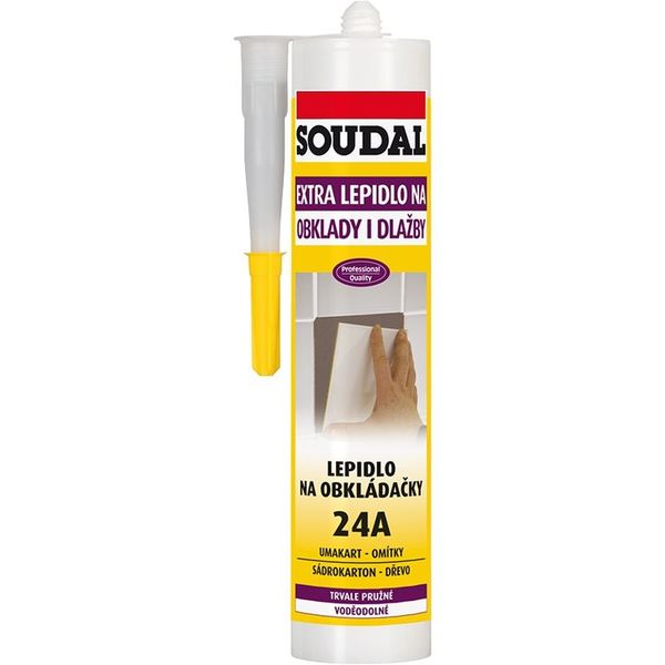 Суперклей Soudal для плитки 24А, 310 мл