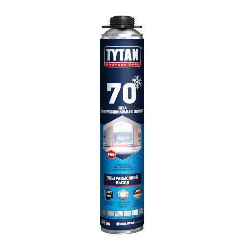 Монтажная пена TYTAN Professional 70 зимняя 870 мл